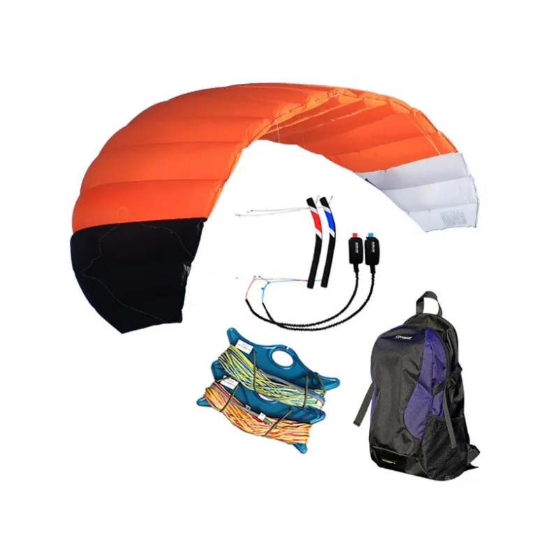 

5M square quadrilateral traction power kite for outdoor kite surfing water sports set