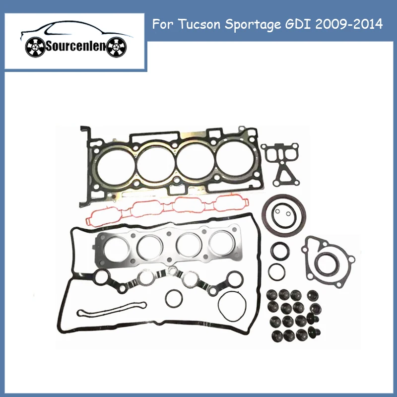 

Engine Overhaul Kit G4KJ 2.4L 20910-2GU03 209102GU03 For Tucson Sportage GDI 2009-2014