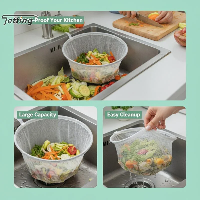 100 200 Disposable Kitchen Sink Filter Sewer Drain Anti Blocking Garbage Bag Pool Leak Mesh Strainer Sink Garbage Net