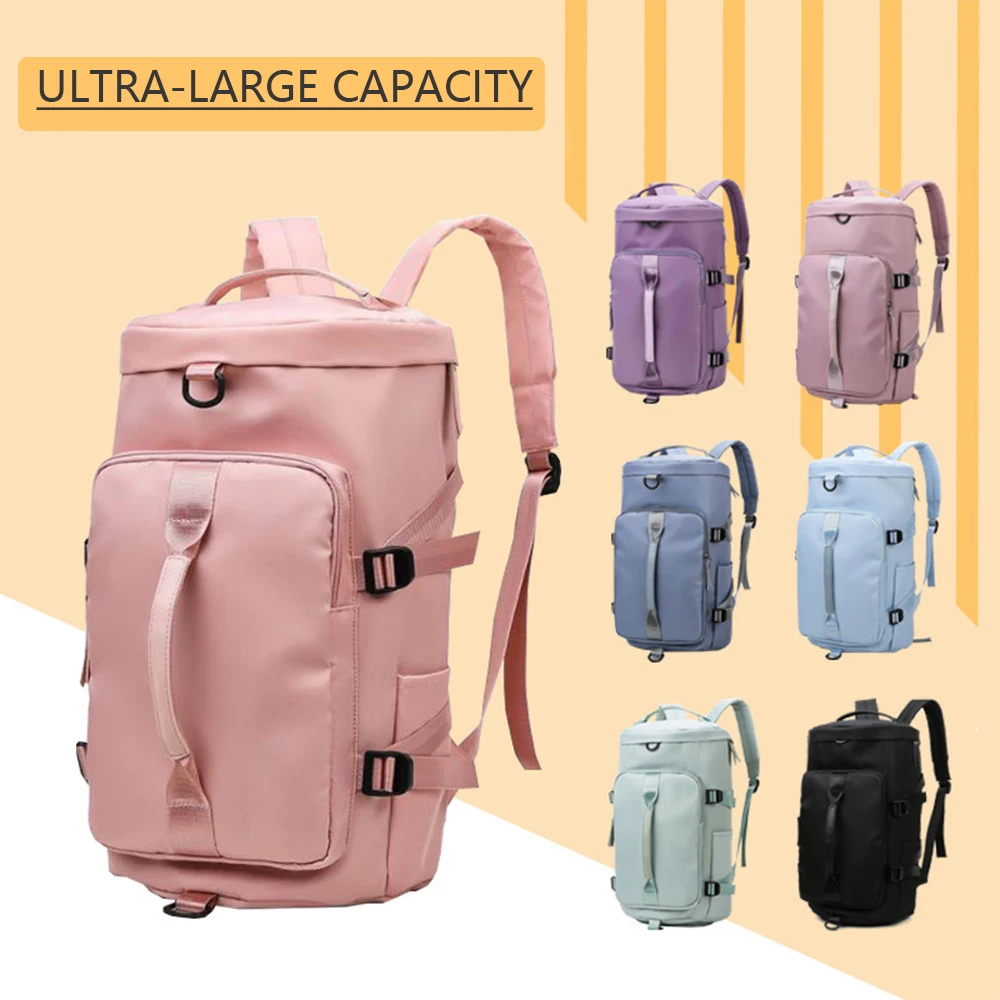 Outdoor backpack waterproof sports travel backpack fitness backpack large capacity travel bag shoe compartment backpack ﻿