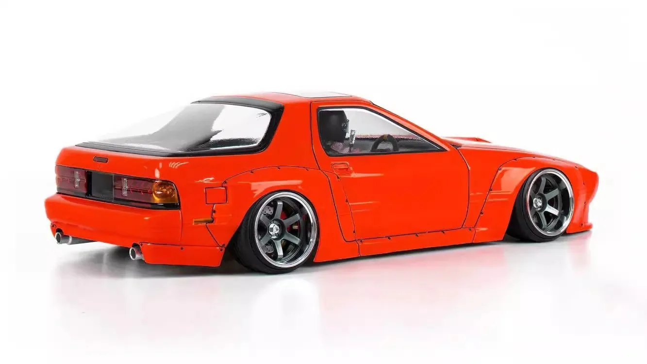 1/10 Rx7 Fd 3S Wide Body Rc Drift Rally Pc Shell 200Mm Breedte 260Mm Wielbasis Lampenkap Geen Geverfde Body Rc Hsp Hpi Trax Tamiya Lc