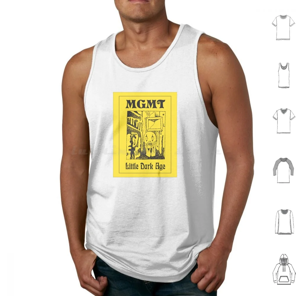 Mgmt-Lda Tank Tops Print Cotton Mgmt Slowdive Slowdive Band Teenage Fanclub Pavement Spiritualized The Jesus And Mary