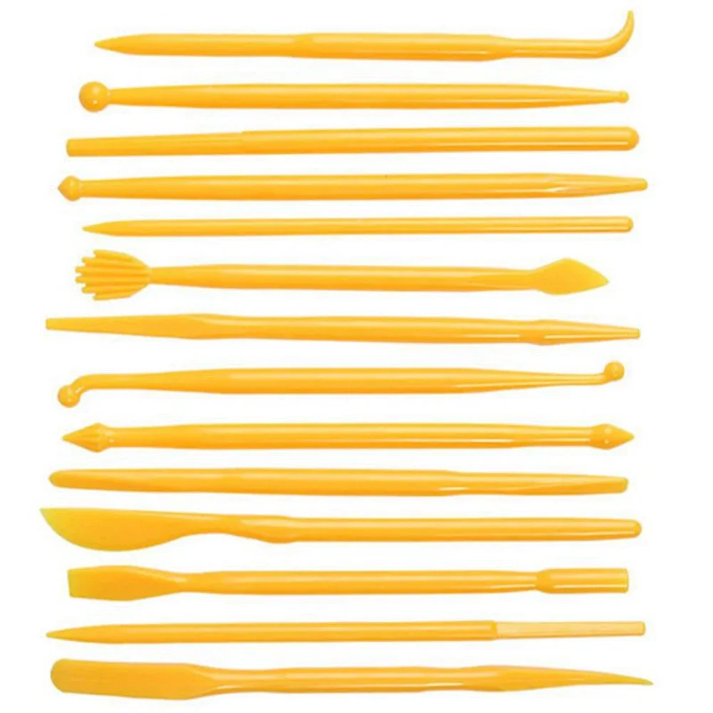 

Yellow Plastic Clay Sculpture Carving K Nife Ceramic Art Tool Children S Creation Clay Sculpture Carving Blades