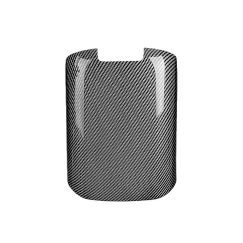 

A11M-для Cayenne 2011-2017 автомобильная центральная консоль, подлокотник, ящик для хранения, защитный чехол из АБС-пластика, углеродное волокно