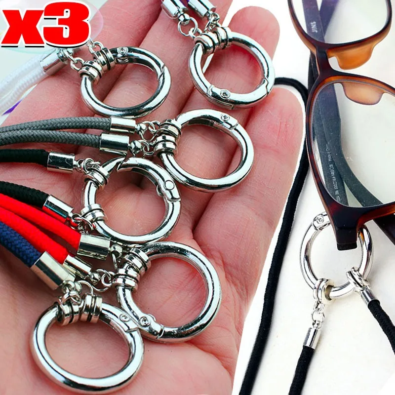 

Glasses Chain for Glasses Rope Hanging Unisex Sunglasses Glasses Holder Retainer Vintage Eyeglasses Decor Necklace for Men Women