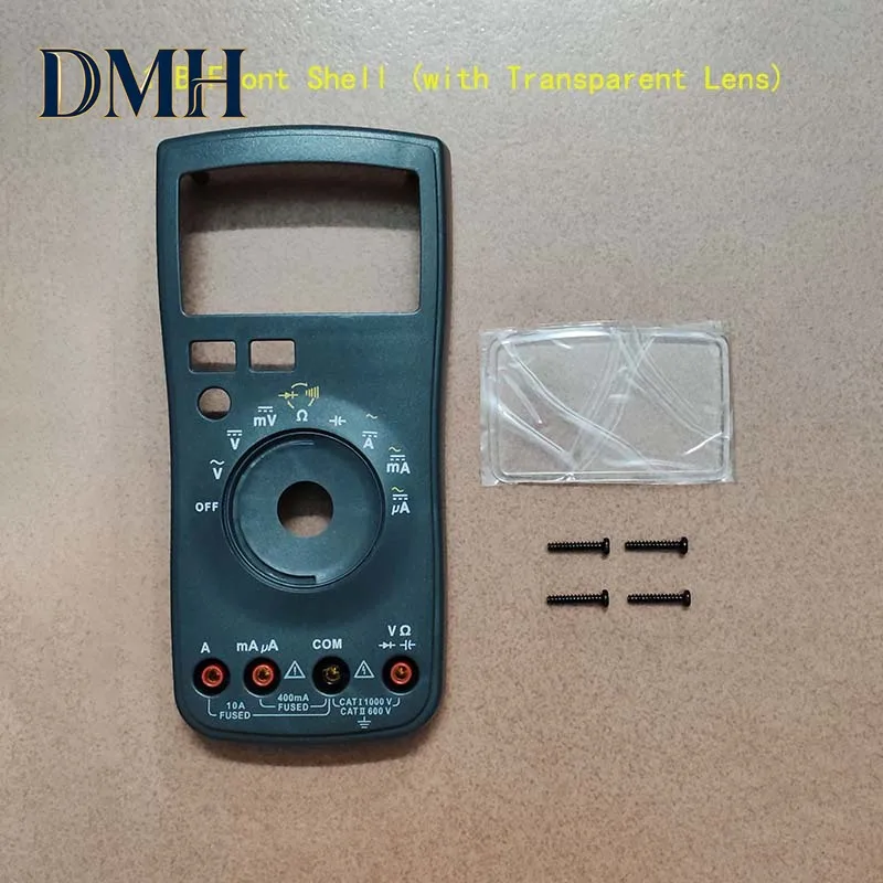 1Pcs New For FLUKE 15B 17B 18B Turntable Latch Bracket BATTERY COMPARTMENT Back Cover Front Shell Key Probe LCD Screen Frame