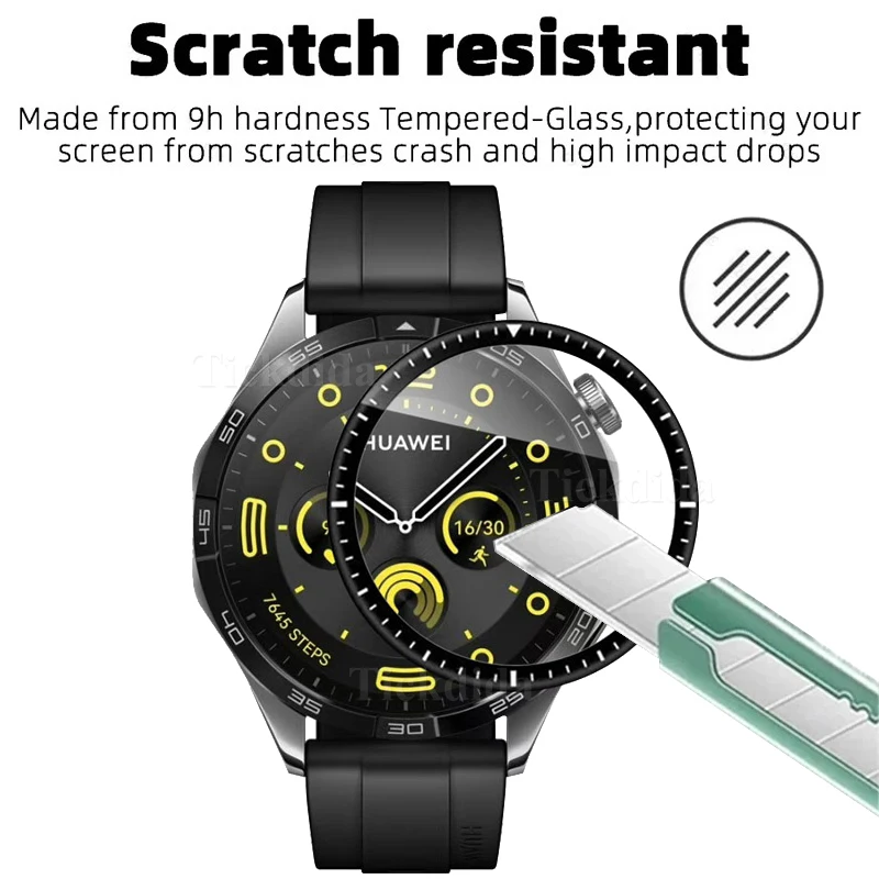 화웨이 워치 GT 4 용 보호대 필름, 풀 스크린 소프트 필름, 강화 유리 아님, 46mm, 41mm, 5 개