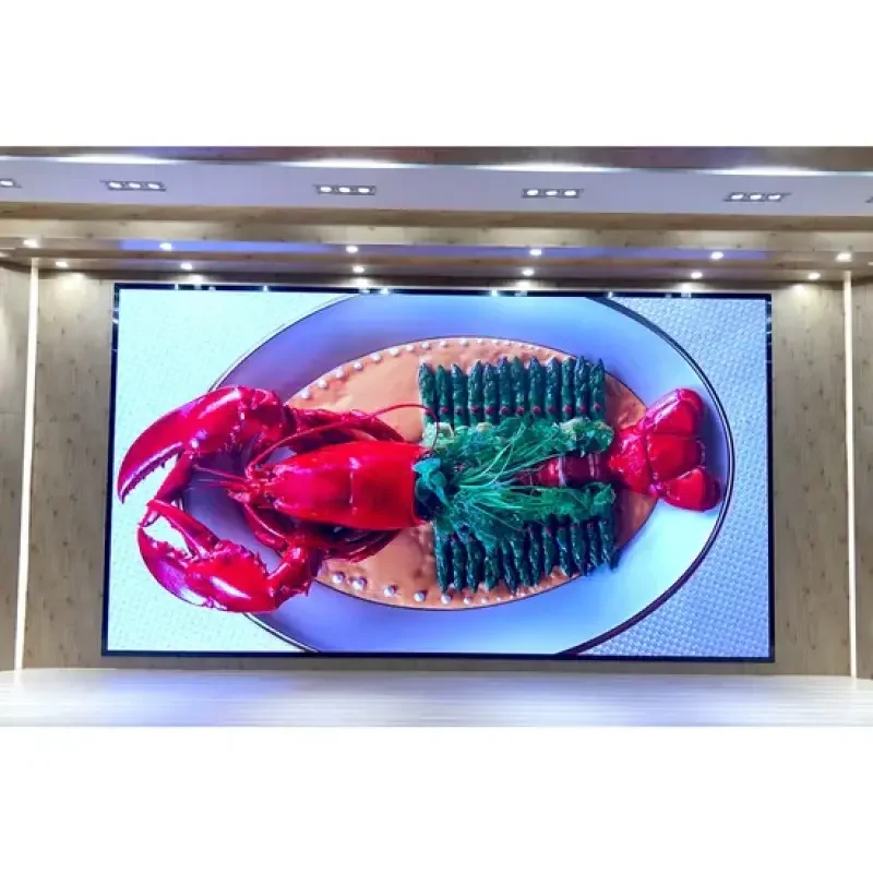 Layar LED Tahan Air Kustom Pasokan Langsung Pabrik P4 HD Layar Warna Penuh Dalam Ruangan Dapat Disesuaikan