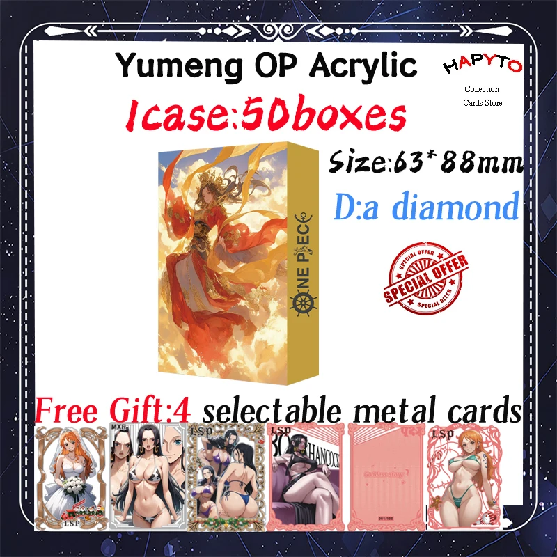 Yumeng Cutural Creation Acrylic Card Boa Hancock Waifu Cards Goddess Story Swimsuit Bikini Feast Doujin Toys And Hobby Gift