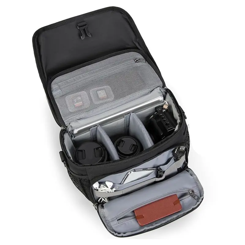 A84X-Camera Storage Bag SLR Camera Shoulder Bag Storage Messenger Stand-Alone Light Weight Waterproof Bag