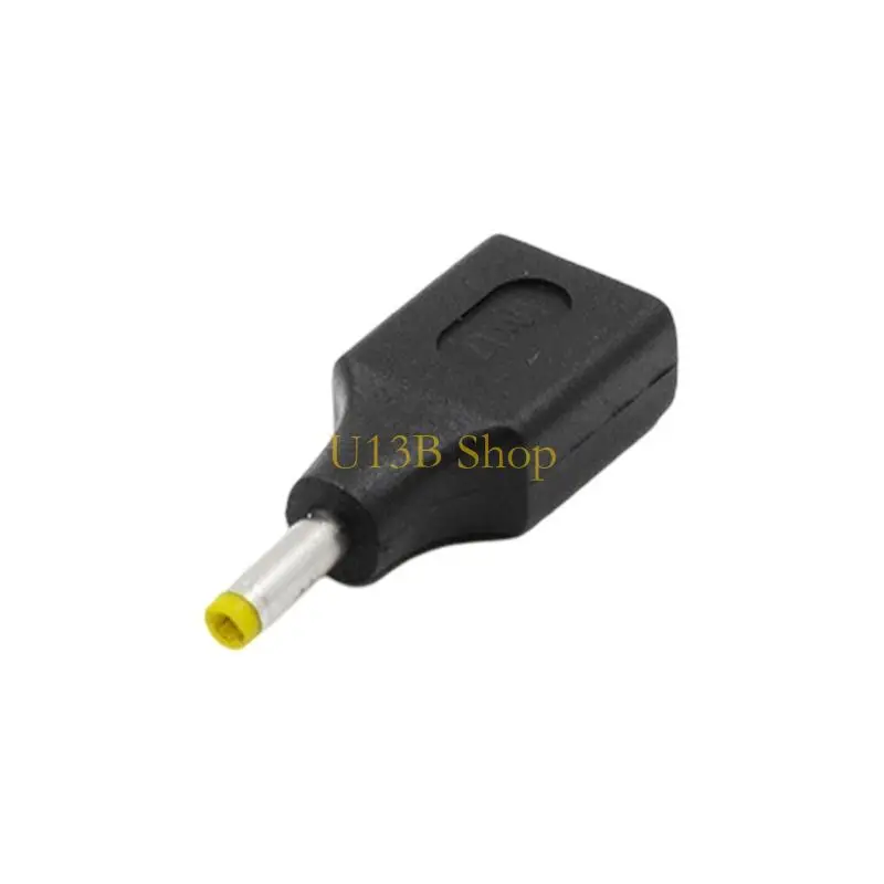 U13B Laptop Adapter Co końca prosta głowica USB Kobiece Adapter Złącze Black