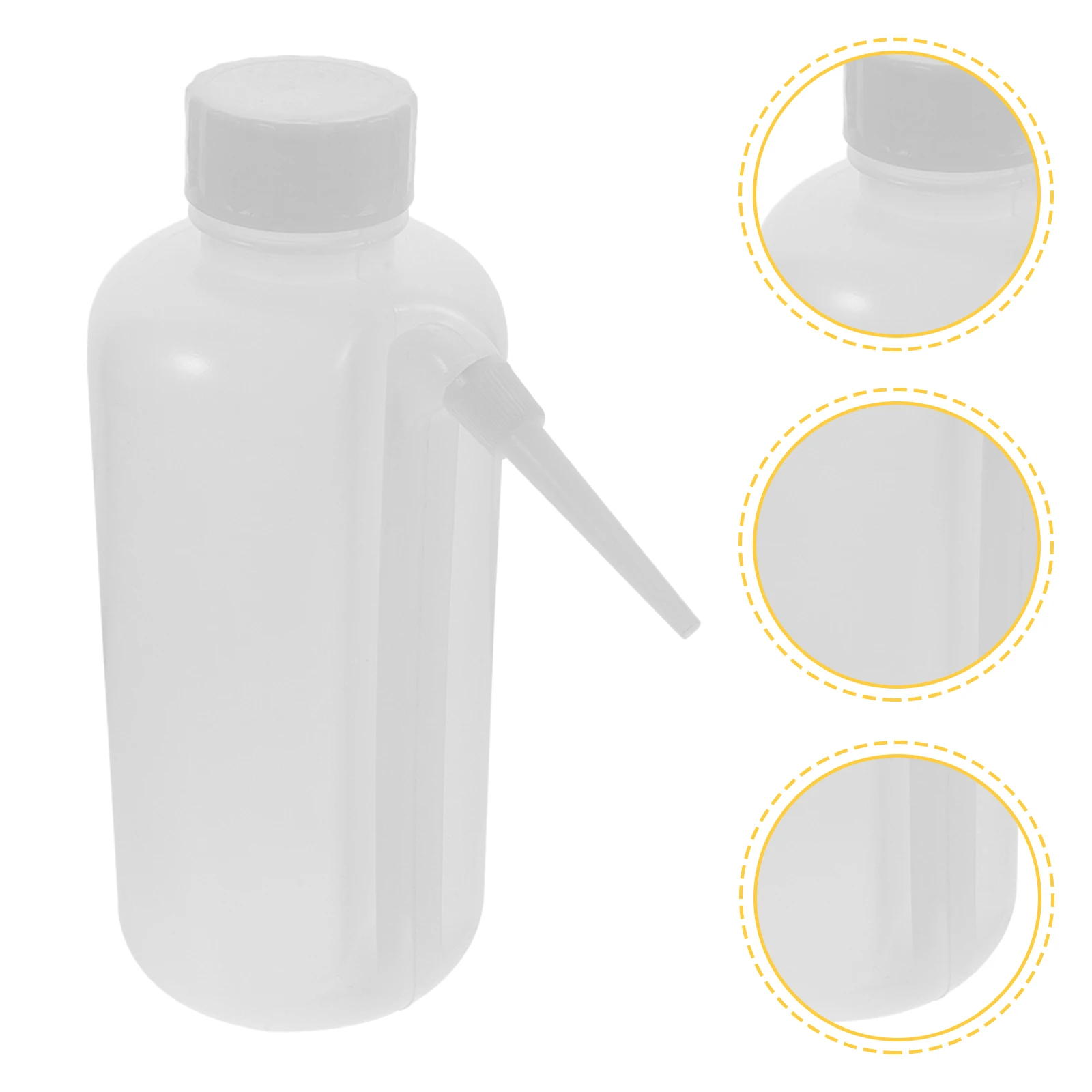 

4pcs Wash Bottles 500ml Plastic Squeeze Containers PE Squirt Bottles Alcohol Lab Cleaning Solutions Safety Travel