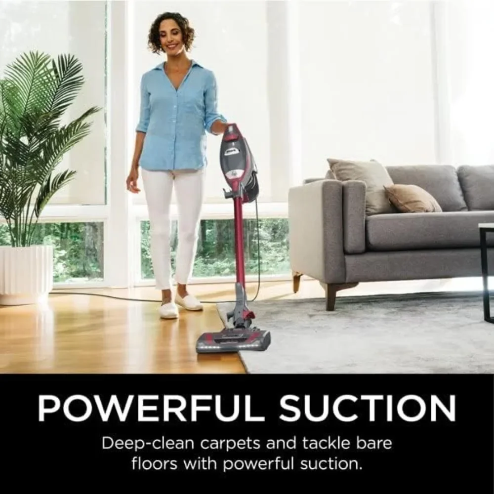 

Vacuum Cleaner Rocket Pro Corded Stick Vacuum, Perfect for Pet Hair Pickup, Converts To A Hand Vacuum, Crevice Upholstery Tools