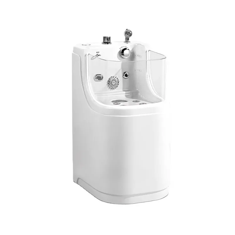 Multi-functional Pet Spa Bathtub R-01B Acrylic Pet Washing Tub with Ozone Disinfection & Color Light Therapy