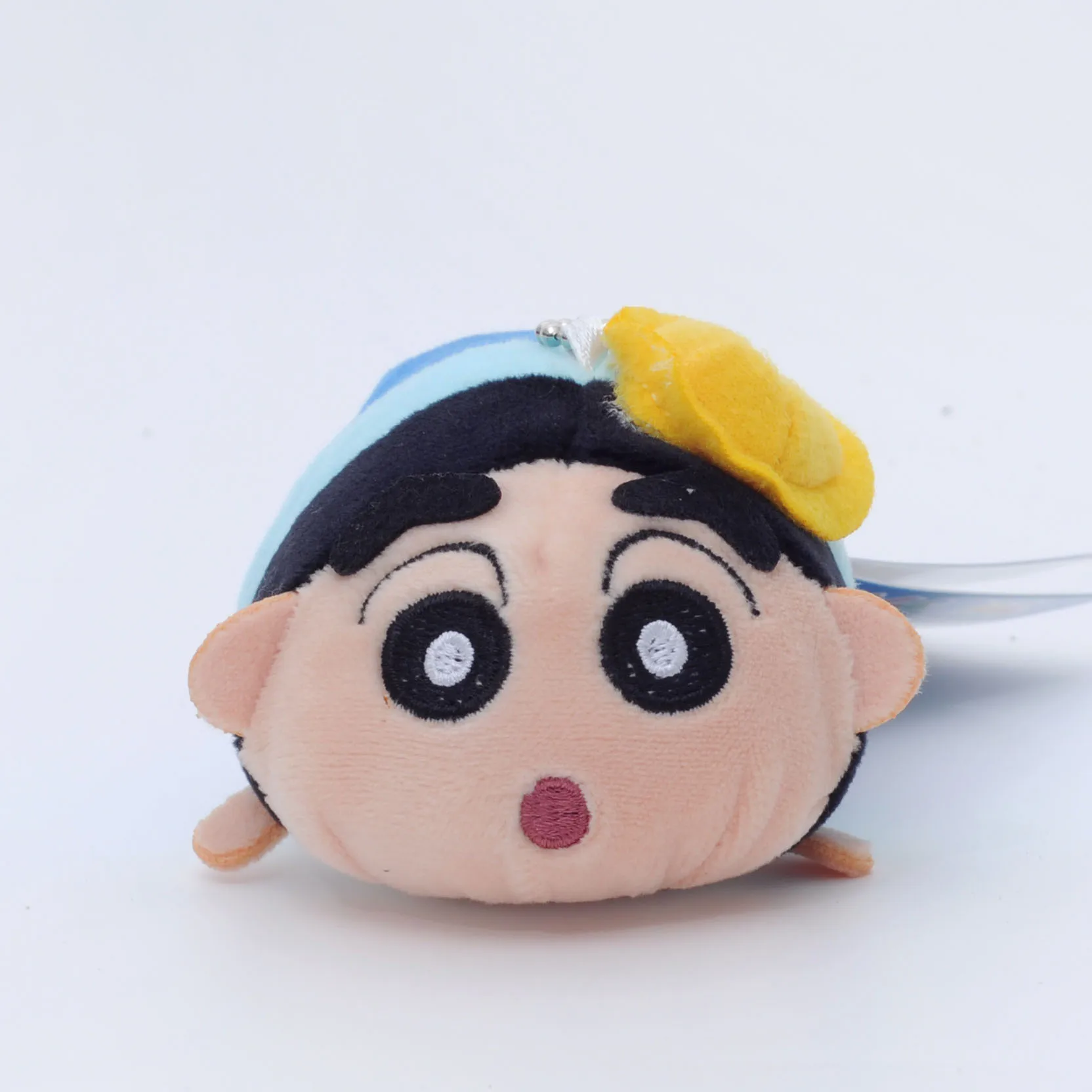 Bonito crayon shin-chan figura chaveiro mochila mochila pingente acessórios decorativos boneca para crianças amigos presentes