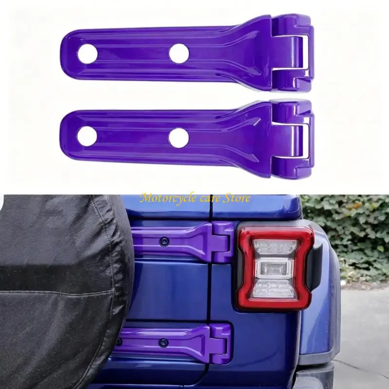 U75F Pair Tailgate Hinge Covers ABS Protective Caps for Car Modification 2018 to 2024