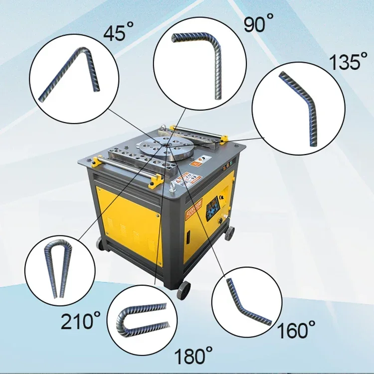 

Manufacturer Supplied Solid Bar Steel Bar Bender Custom Voltage Iron Electric Power Cnc Rebar Wire Bending Machine