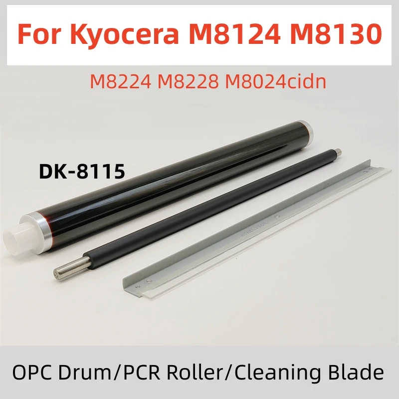 DK-8115 OPC Drum Unit Maintenance Kit For Kyocera M8124 M8130 M8224 M8228 M8024 M8124cidn M8130cidn Primary Charge Roller Blade