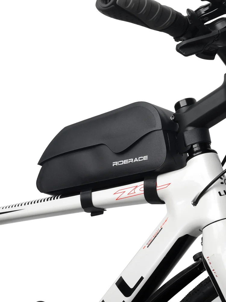 AliExpress UK riderace Bike Bag Waterproof Reflective Front Top Frame Tube Bag Large Capacity Ultralight Durable Cycling Storage Bag Bicycle Frame Pack
