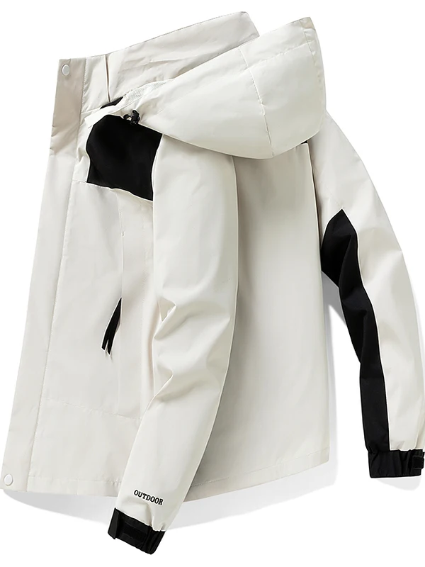 

Мужская зимняя утепленная куртка для повседневного спорта и активного отдыха, ветрозащитная, из полиэфирного волокна, молодежная модная осенне-зимняя куртка