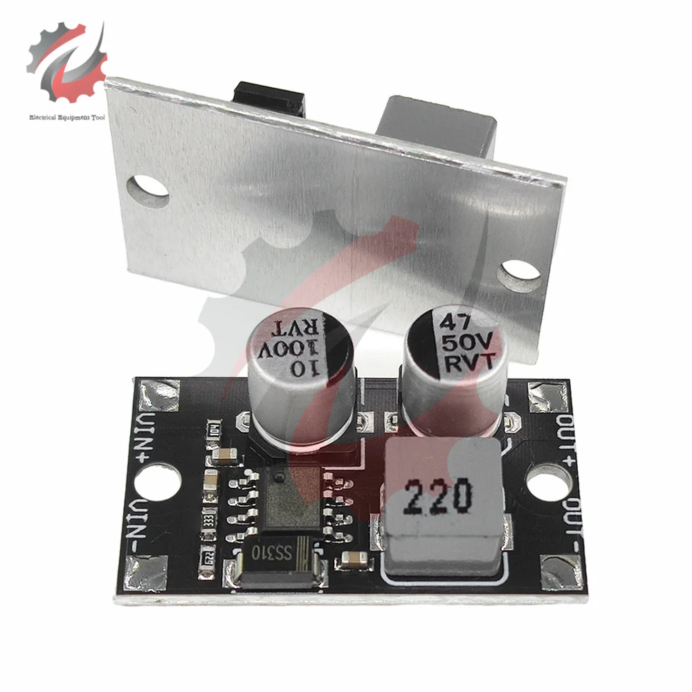 2PCS DC-DC Step-down Power Module 8-80V to 5V 9V 12V 24V 1.2A Adjustable  Down Converter Module Voltage Regulator Transformers