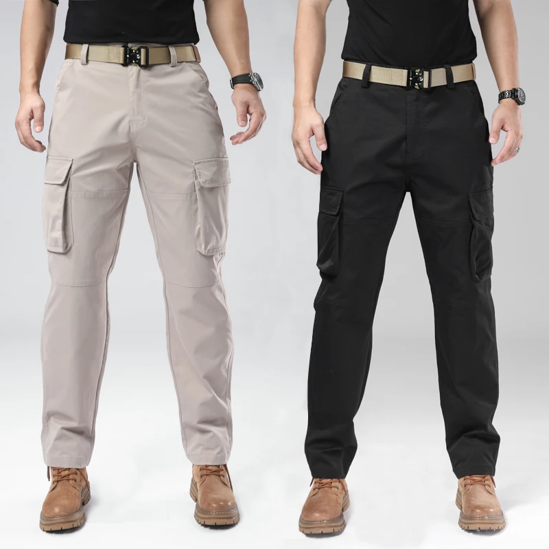 

Army Tactical Pants Multi-pocket Cargo Trousers Men's Autumn Outdoor Casual Loose Long Pants Street Fashion Man Clothing
