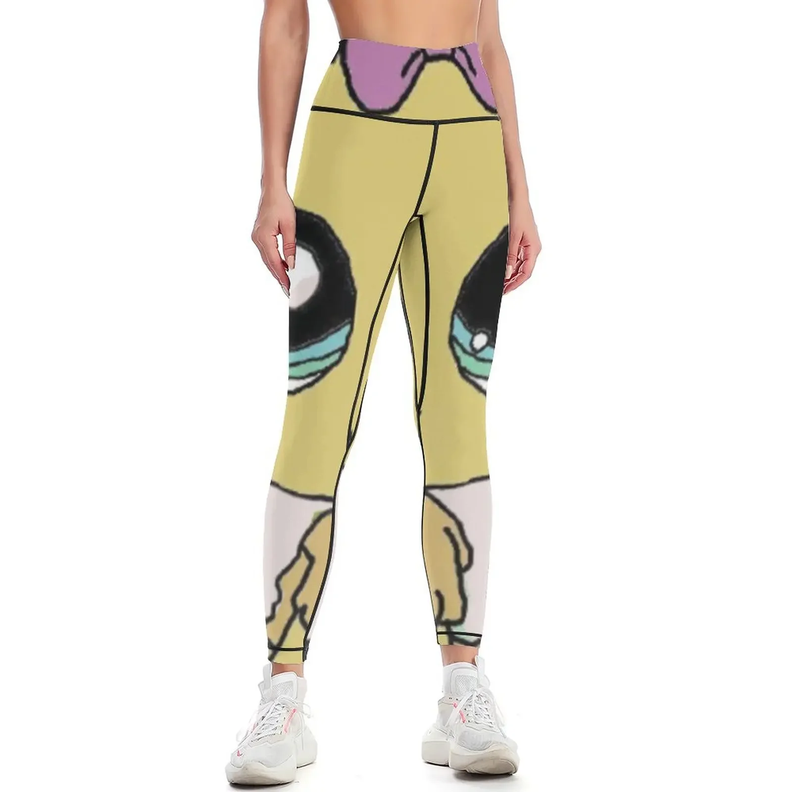 

littlest pet shop cute cat Leggings Fitness clothing harem pants for fitness active wear Womens Leggings