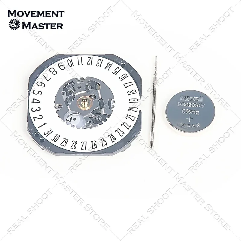 Japan VX32 Uhrwerke elektronische Quarz werke Datum bei Uhren teile VX32E Uhren reparatur werk Ersatzteile