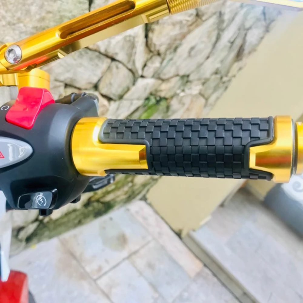 لكاواساكي ZX11 1990 1991 1992 1993 1994 ZX 11 1995 1996 1997 1998-2001 دراجة نارية 7/8 "22 مللي متر اكسسوارات مقود اليد القبضات #6