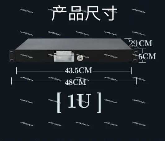 

Ящик шкафа инженерной комнаты 2U, ящик сетевого шкафа, воздушный корпус микрофона, ящик из АБС-пластика, ящик