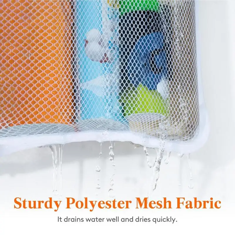 Wall Shower Bag Bath Organizer Space Saving Hanger Spacious Bathroom Accessories Storage For Adults Lovers Family College Dorm