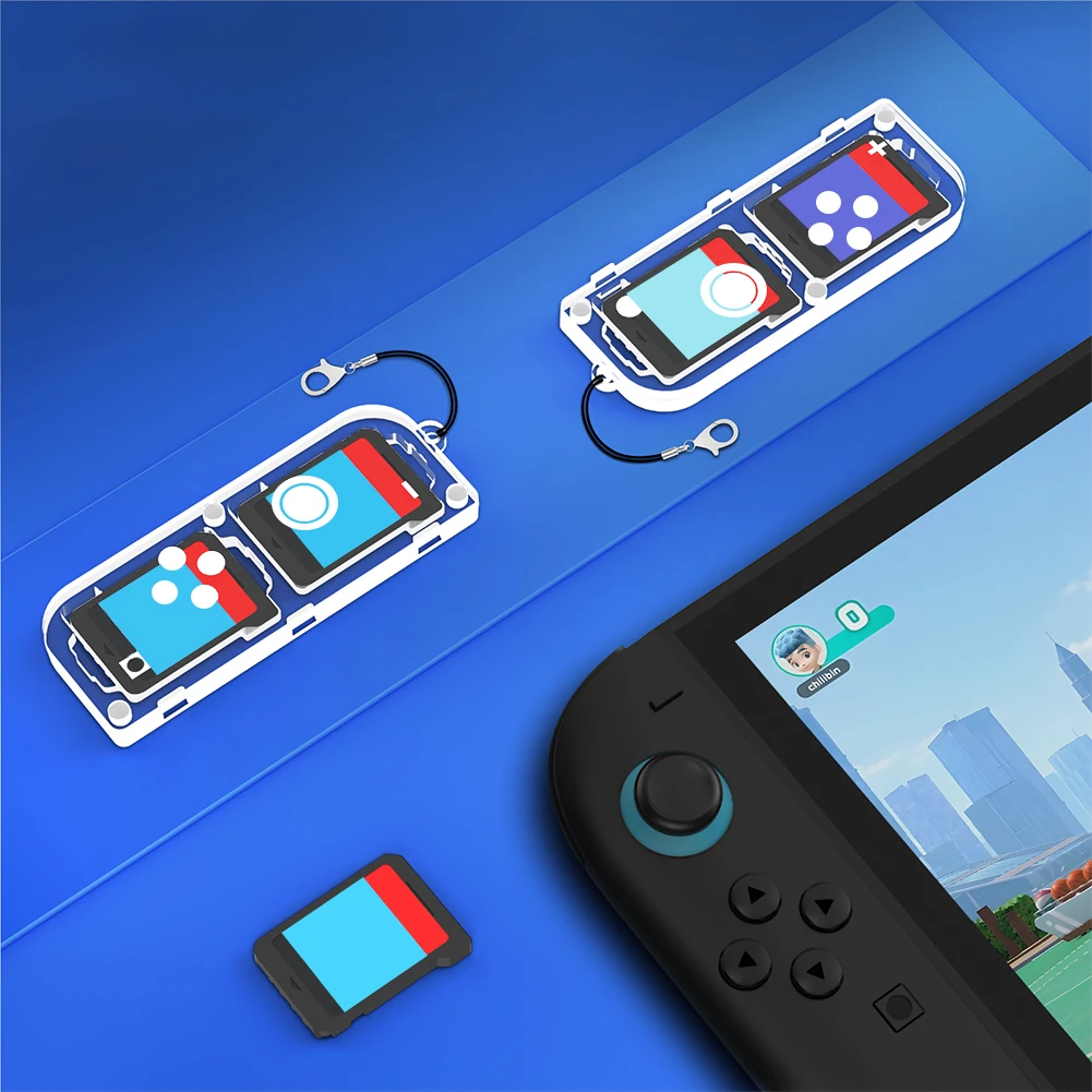 การ์ดเกมสําหรับ Nintendo สําหรับ SWITCH 2 4 ช่องใส่การ์ดเกมป้องกันการ์ดเกมกล่องเก็บเกมสําหรับ NS2 อุปกรณ์เสริม