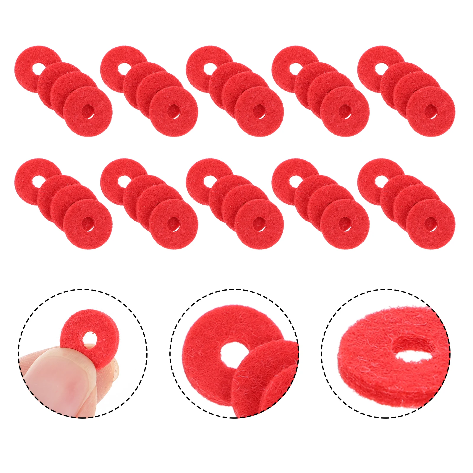 

90 Pcs Piano Repair Tools Key Balance Keyboard Washers Tuner Kit Wool Convenient