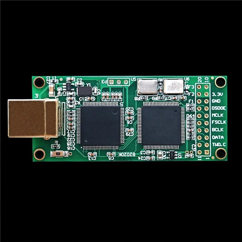 

M13K-3X Amanero Combo384 Module DSD512/PCM384 32Bit For AK4497 ES9038 AK4493 Decoders (Standard Crystal)