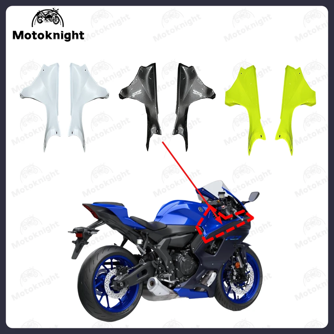 

ABS Plastic Left Right Head Tube Cover Motorcycle Replacement Parts‌ Fit For Yamaha YZF-R7 YZF R7 2022 2023 2024