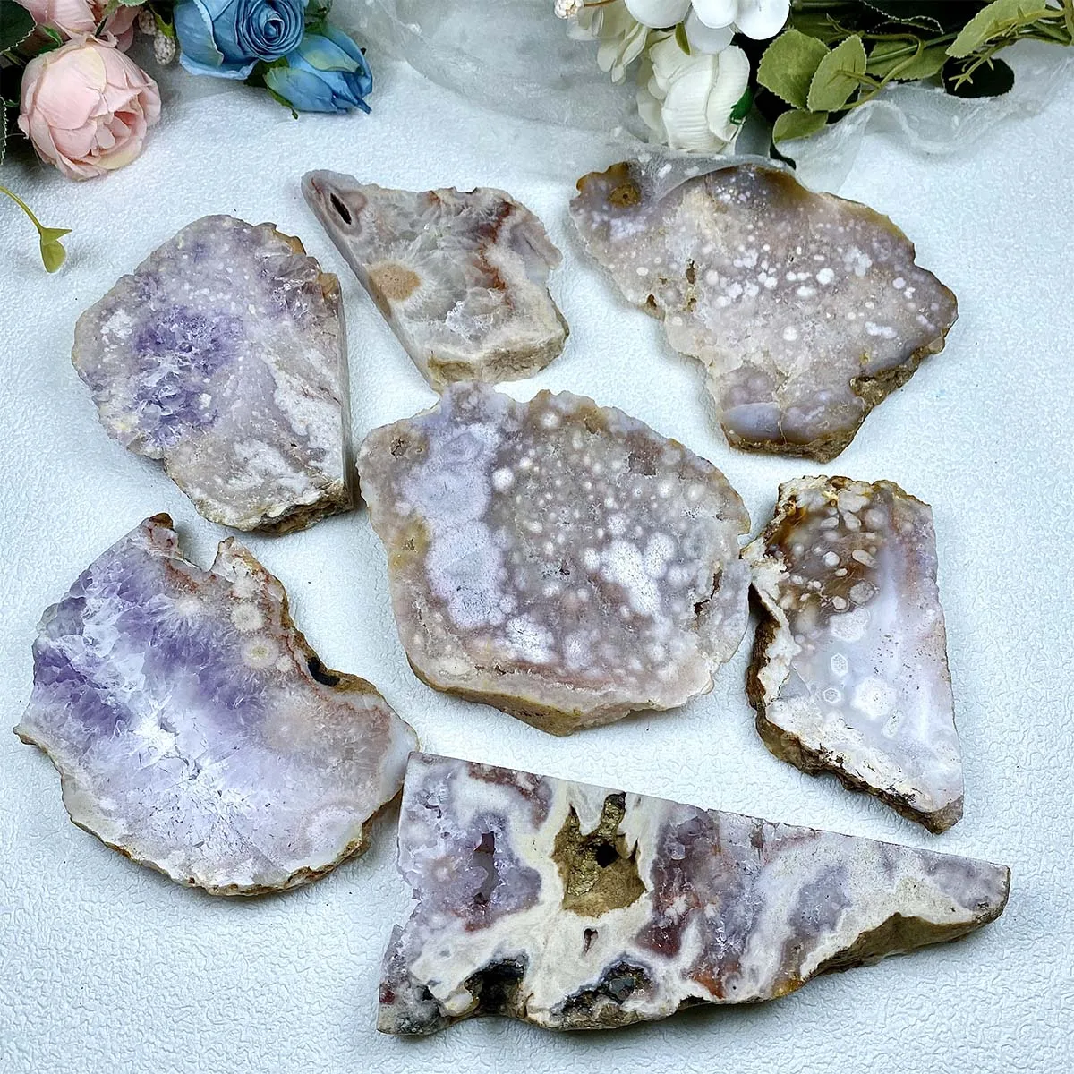 Natural Pink Amethyst Lrregular Mineral Specimen Feng Shui Energy Meditation Home Decoration Crystal Gemstone