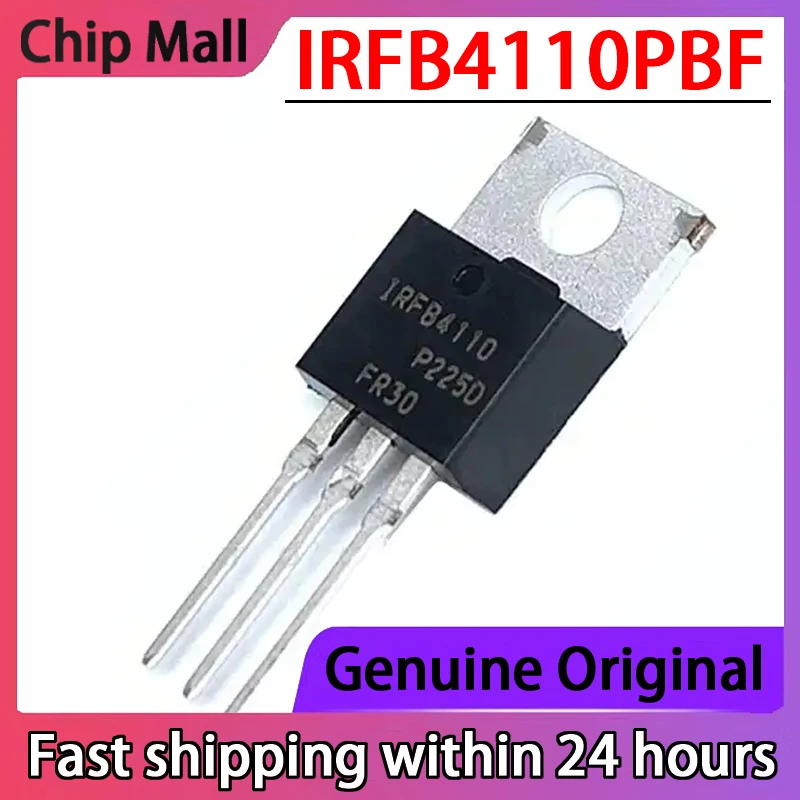 10PCS New Spot IRFB4110 IRFB4110PBF High Current Field-effect Transistor Controller MOS Transistor TO-220