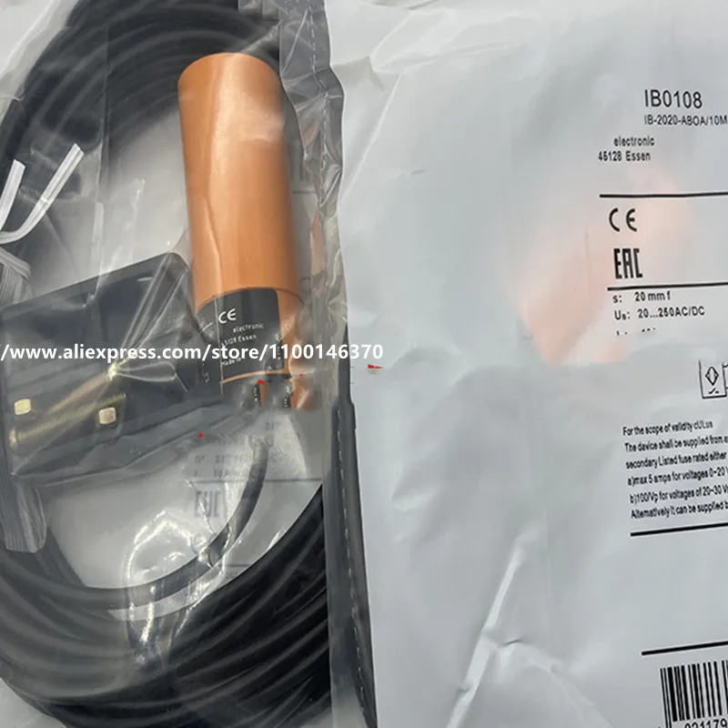 New High Quality IFM proximity switch IB0108 IB-2020-ABOA/10M