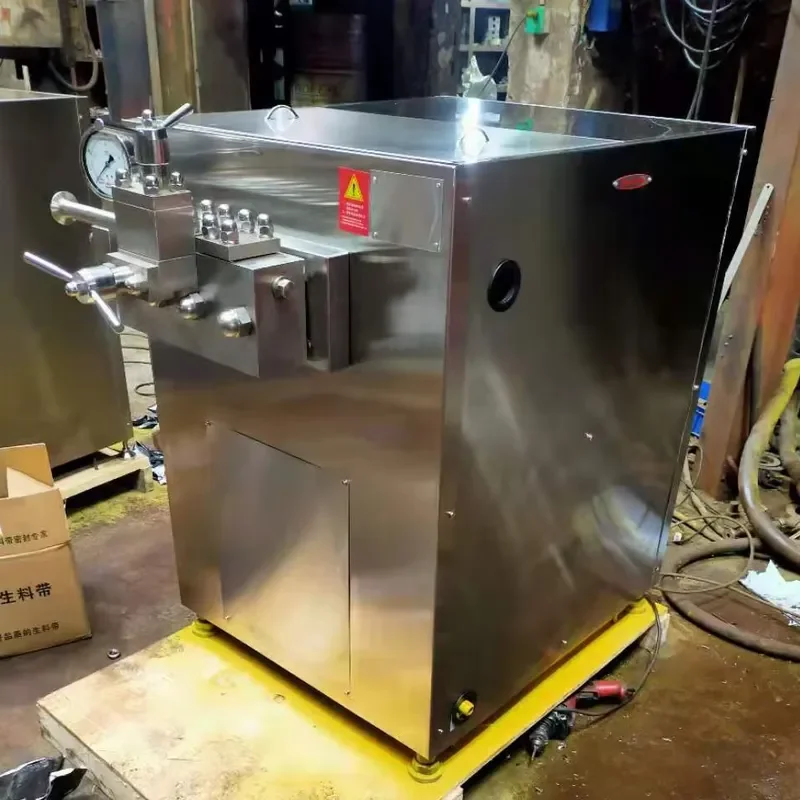 High Pressure Dairy Sweet Wine Concentrated Juice Ice Cream Milk Pasteurizer Homogenization Machine Stainless Steel 304/316L