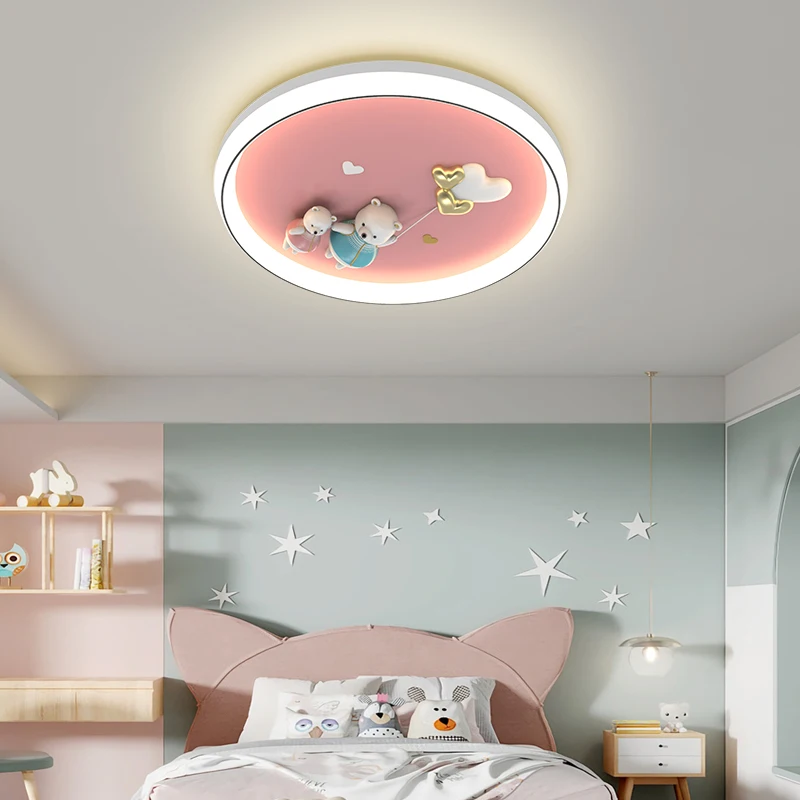 

New LED Modern Ceiling Lights for Living Dining Room Bedroom Villa Flats Baby Room Boys Girls Indoor Lighting Ceiling Lamps