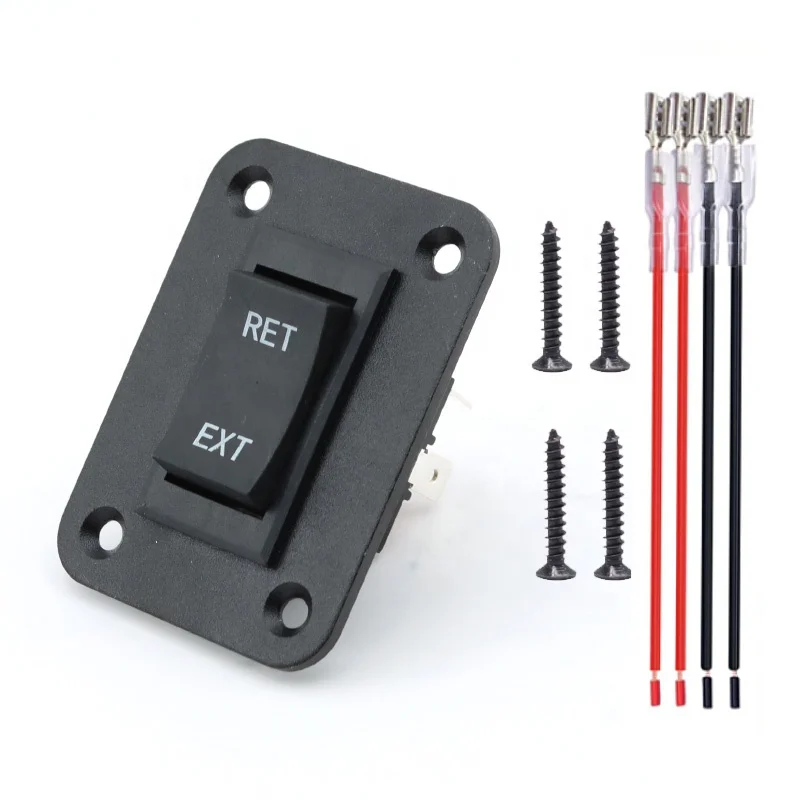 MARINE Double Reset Boat Switch Positive Negative Warping Switch for Car Modification Marine Vehicle Equipment