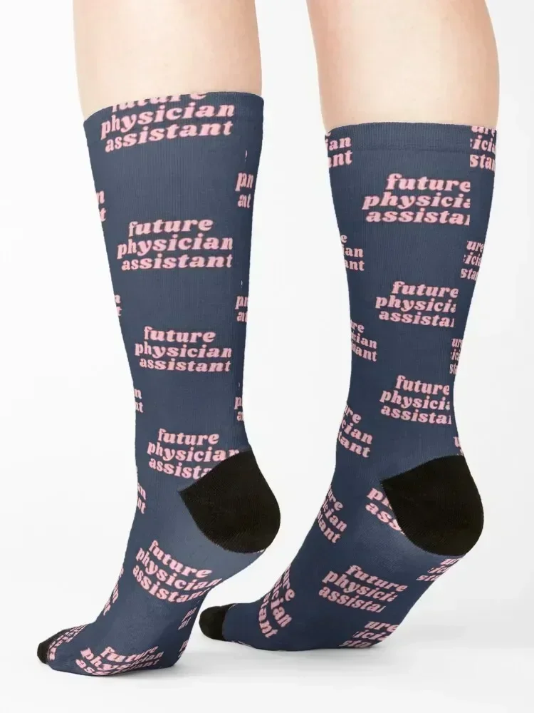Future Physician Assistant Socks funny gifts with print man new in's Women's Socks Men's