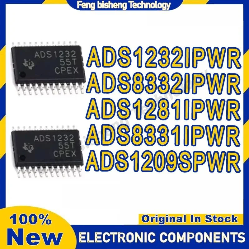 

ADS1209SPWR ADS1232IPWR ADS1281IPWR ADS8331IPWR ADS8332IPWR ADS1209 ADS1232 ADS1281 ADS8331 ADS8332 ADS IC Chip SOP24 in stock