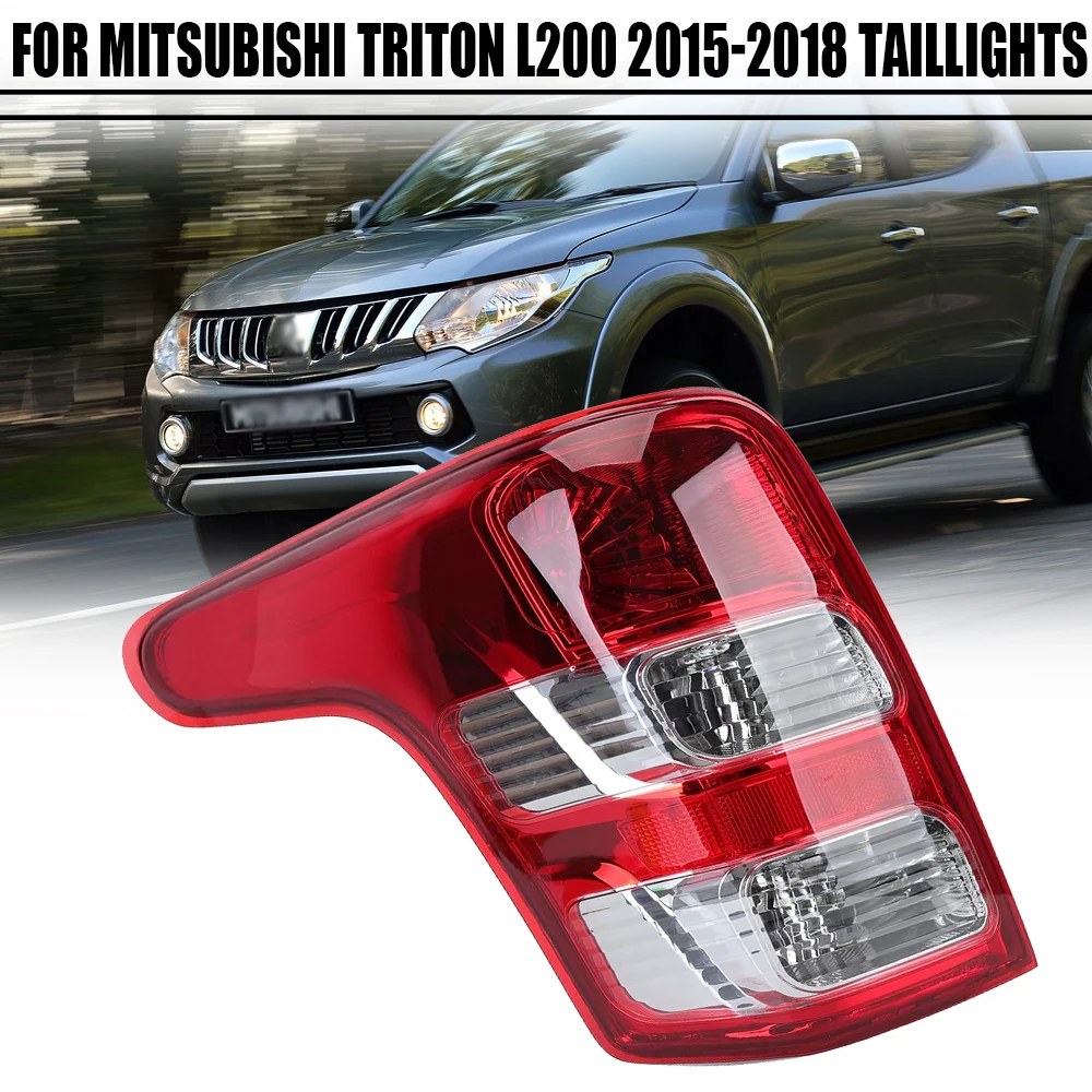 Left/Right Side Tail Lamp FOR Mitsubishi Triton L200 Pickup 2015 2016 2017 2018 Rear Tail Light Brake Lamp with