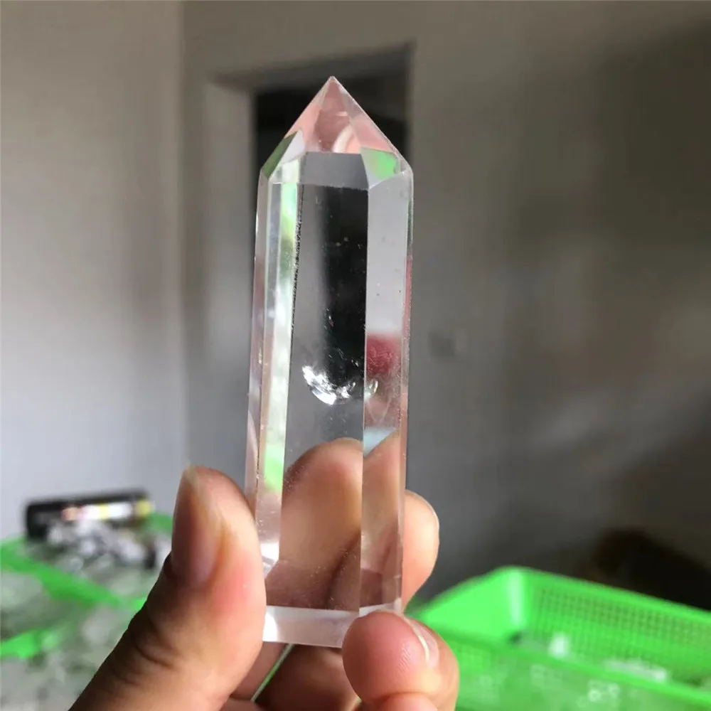 

Natural High Quality Quartz Clear Crystals Wand Gemstone Tower Crystals And Stones Healing For Decoration