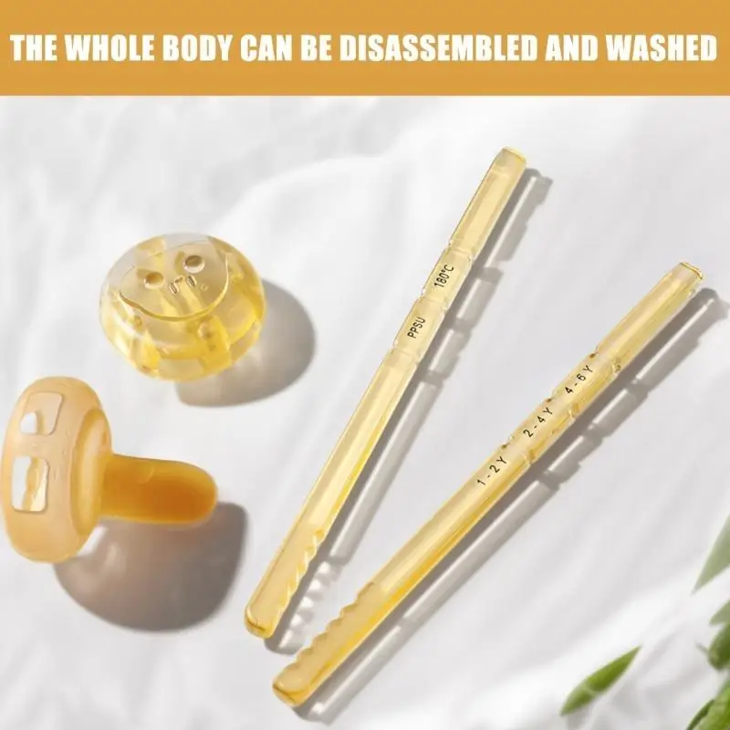 D7YD Ergonomiczne pałeczki dla dzieci w wieku 1-6 lat. Pałeczki do nauki dla dzieci