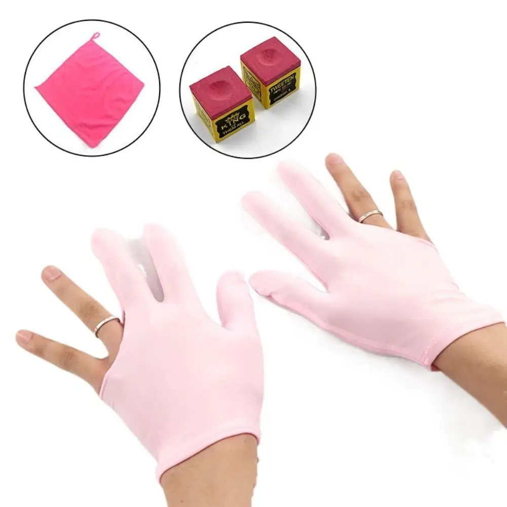 

2 шт., износостойкие перчатки для бильярда, Нескользящие