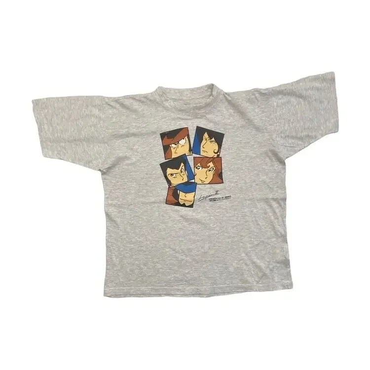 Lupine The 3Rd Fujiko Mine Daisuke Jigen Ishikawa Goemon Esso T Shirt Vtg