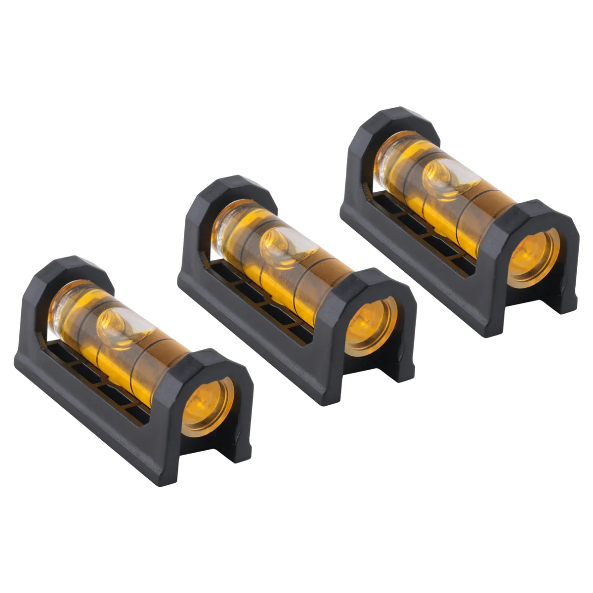 B59A3Pcs Magnetic Gunsmith Level Scope Leveling Magnetic Bubble Spirit Levels Leveling Tool