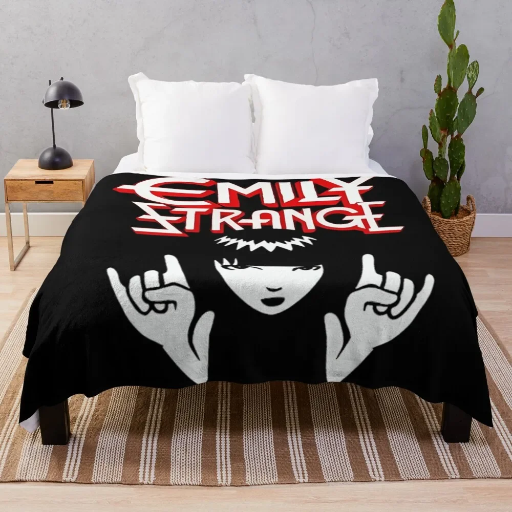 

Vintage Emily Anime -Classic Emily Manga Throw Blanket funny gift Summer halloween Blankets